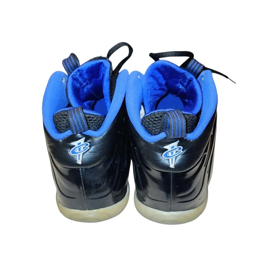 🔥 Nike Little Posite One GS  Space Jam  Color  Black/Blue  Size 7 Youth 2018 🔥